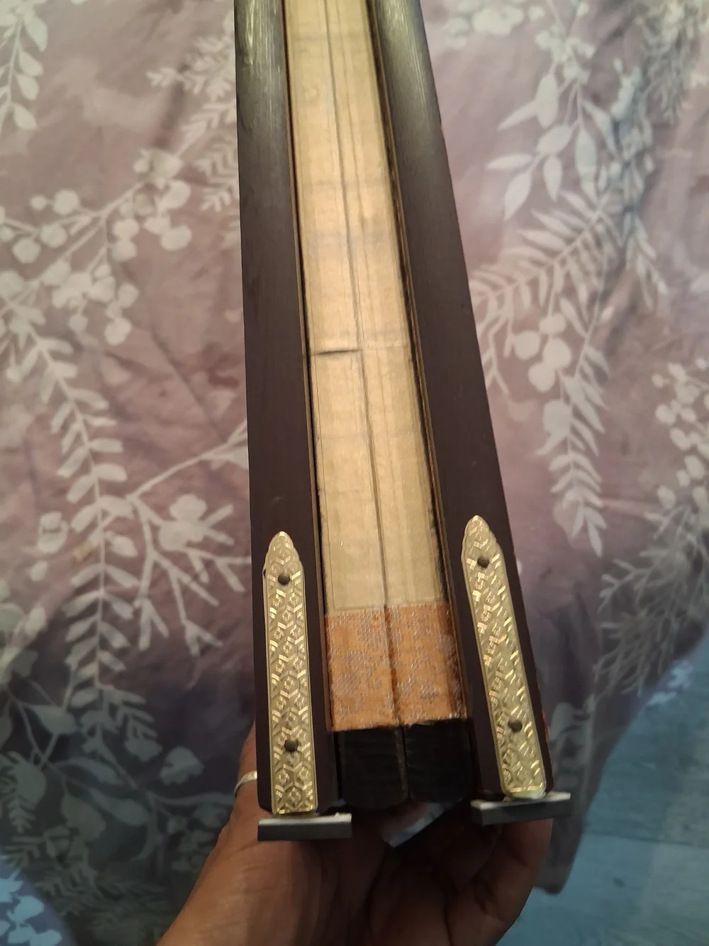 Japanese Four Panel Iris Byobu